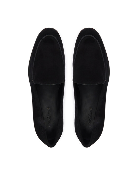 Max Mara Max Mara Mokasíny Softymoc 2524526251600 Černá