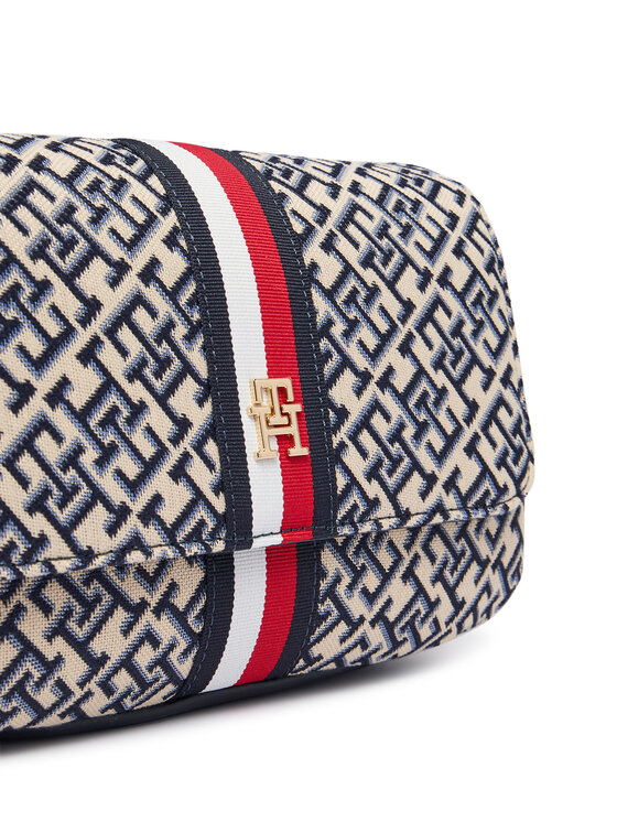 Tommy Hilfiger Tommy Hilfiger Τσάντα Th Jacquard Ess Crossover AW0AW19066 Μπλε