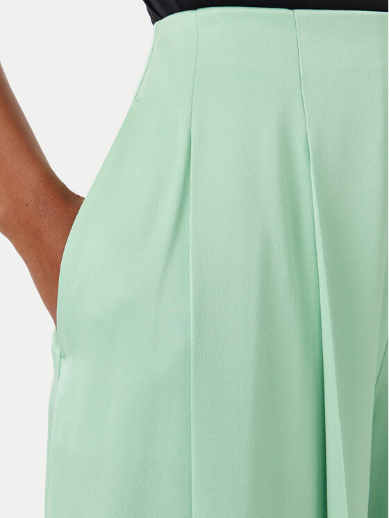 BOSS BOSS Palazzo kelnės Tetosa 50540618 Žalia Relaxed Fit