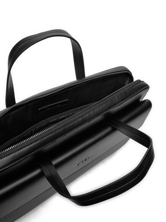 Calvin Klein Calvin Klein Nešiojamo kompiuterio krepšys Vertical Lines K50K512257 Juoda