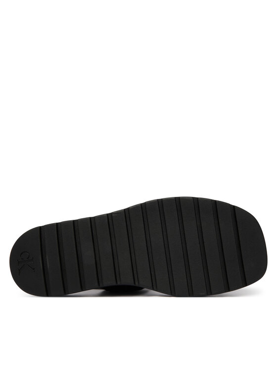 Calvin Klein Calvin Klein Sandały Sq Molded Sandal Webb HW0HW02872 Czarny