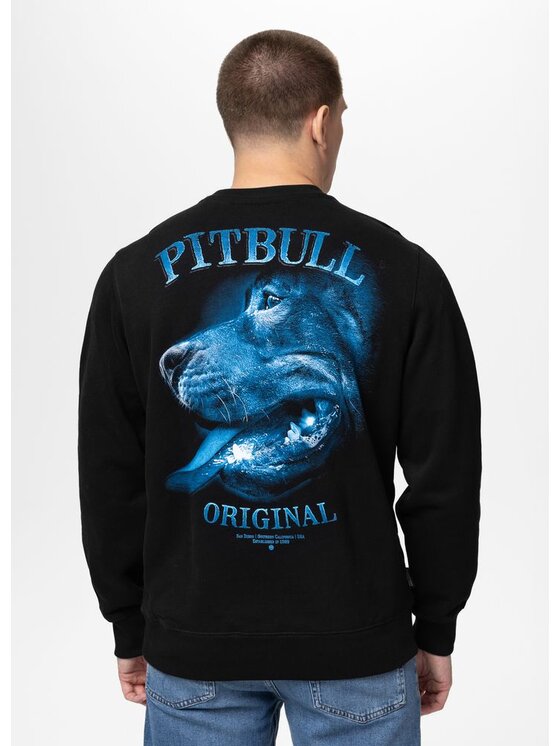 PITBULL PITBULL Bluza MIDNIGHT Czarny Regular Fit
