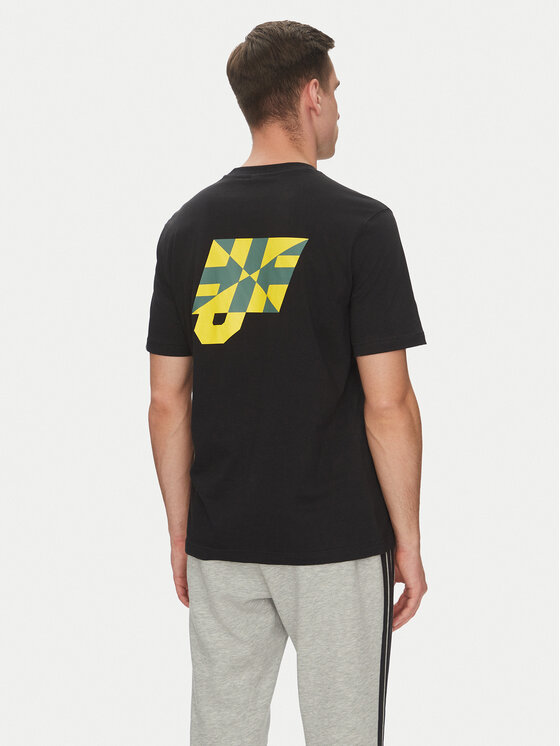 adidas adidas T-Shirt Jamaica VRCT JE5331 Černá Regular Fit