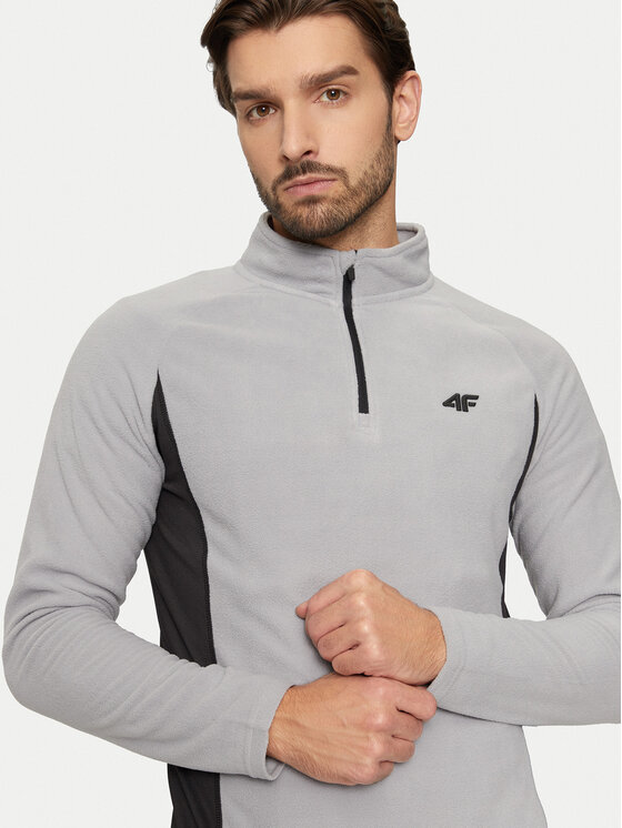 4F 4F Верхня термоактивна білизна 4FWAW24UFLEM045 Сірий Slim Fit