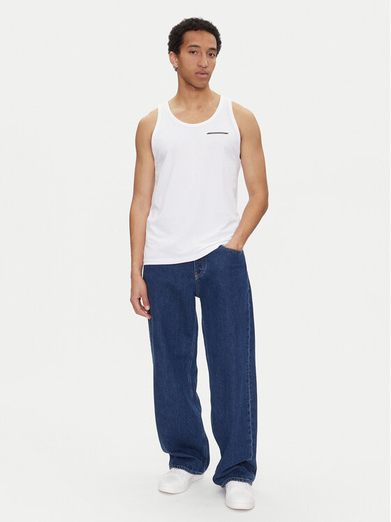 Jack&Jones Jack&Jones Tank top Fusion 12276614 Λευκό Regular Fit