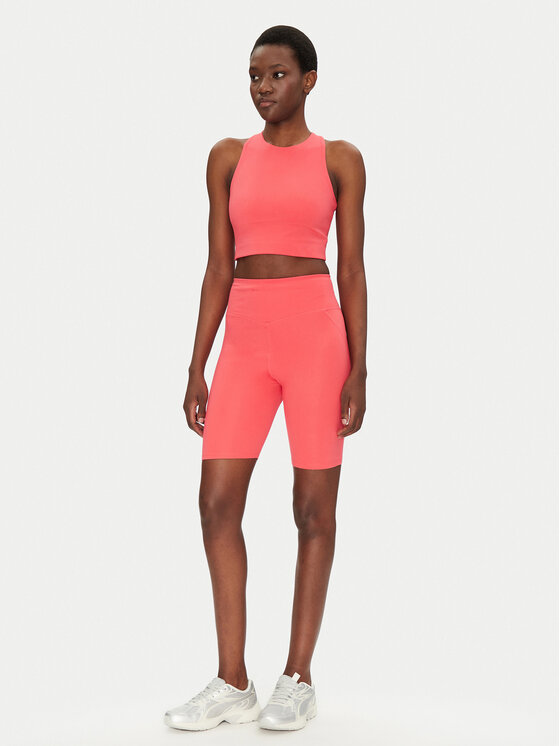 Girlfriend Collective Girlfriend Collective Pantaloni scurți sport Compressive High-Rise 4011 Roz Slim Fit