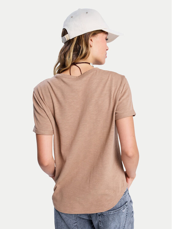 Roxy Roxy T-shirt ERJZT06024 Marrone Regular Fit