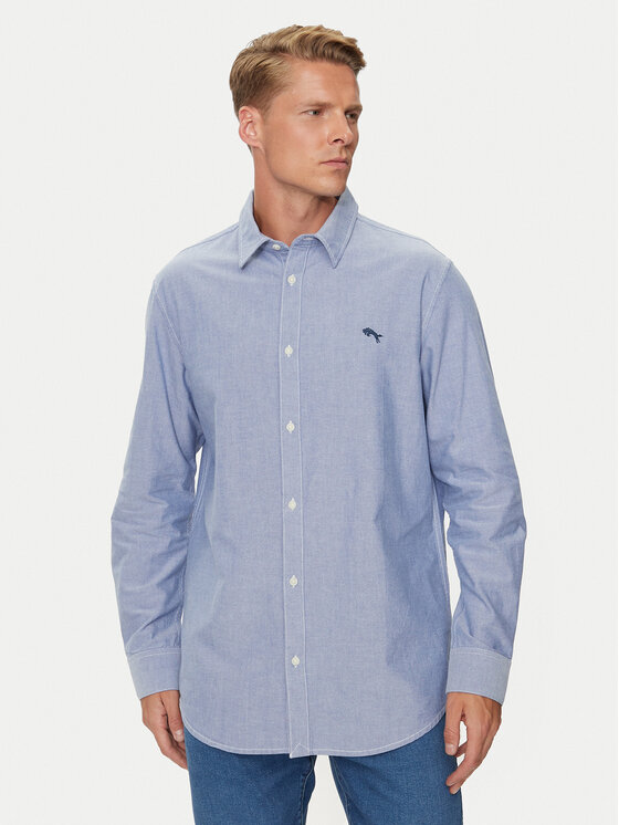 Wrangler Košeľa 112350481 Modrá Regular Fit