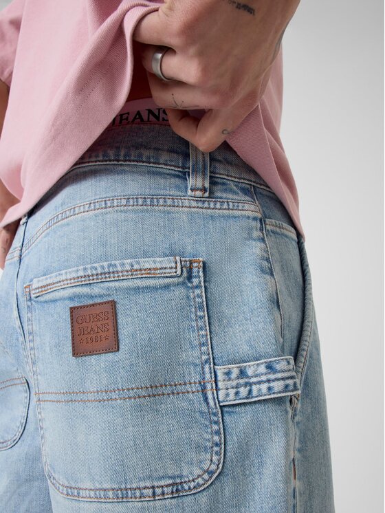 Guess Jeans Guess Jeans Jeansy 182265 Niebieski Regular Fit