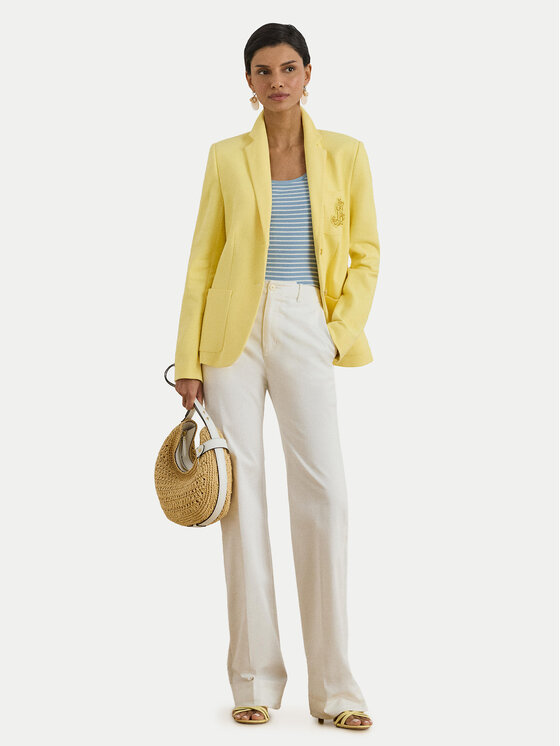 LAUREN RALPH LAUREN LAUREN RALPH LAUREN Sakko 200797305031 Gelb Slim Fit