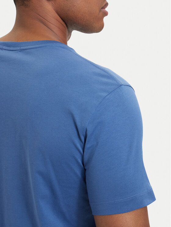 Gant Gant Póló Shield  2003184 Kék Regular Fit