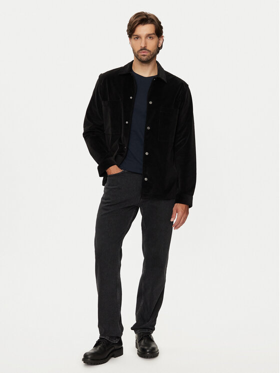 Calvin Klein Calvin Klein Πουκάμισο K10K113619 Μαύρο Overshirt Fit