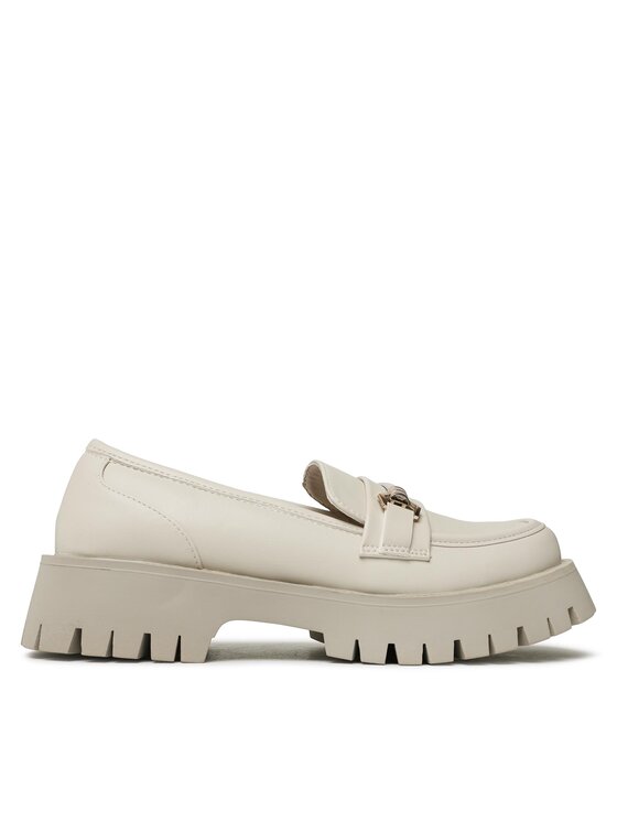 Chunky loafers H3657-2 Beige