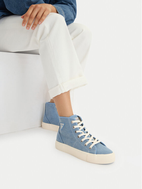 Guess Jeans Teniși CWBEO-GJ202505163 Albastru