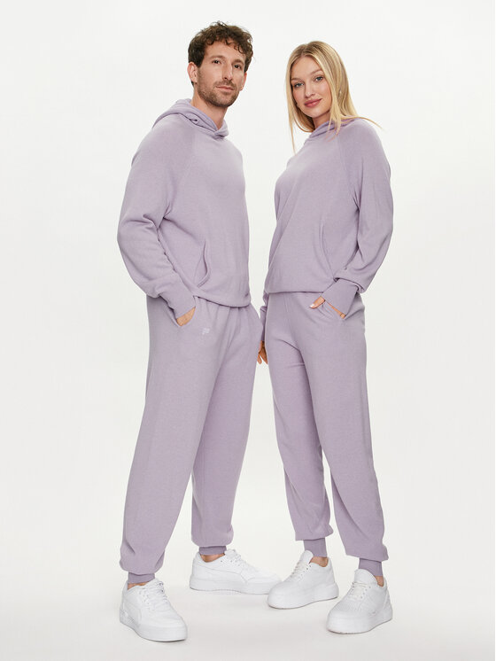 Pangaia Pangaia Παντελόνι φόρμας Archive Recycled Cashmere Μωβ Loose Fit