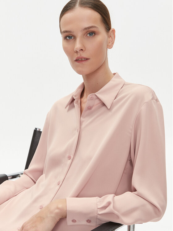 Calvin Klein Calvin Klein Srajca K20K205682 Roza Relaxed Fit