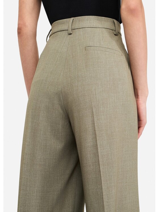 Liu Jo Liu Jo Pantalone da abito CF5257T054A02973 Verde Regular Fit