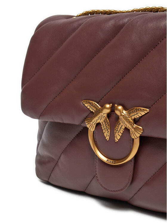 PINKO Torebka Love Puff Big Cl AI 23-24 PLTT 100037 A0F2 Brązowy
