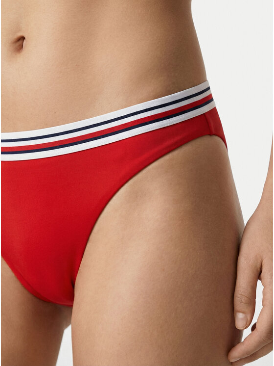 Tommy Hilfiger Tommy Hilfiger Spodní část bikin UW0UW06355 Červená