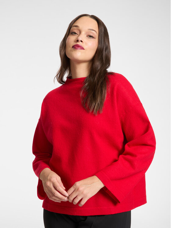Elena Mirò Elena Mirò Cardigan M489Z000622N016 Rosso A-Line Fit