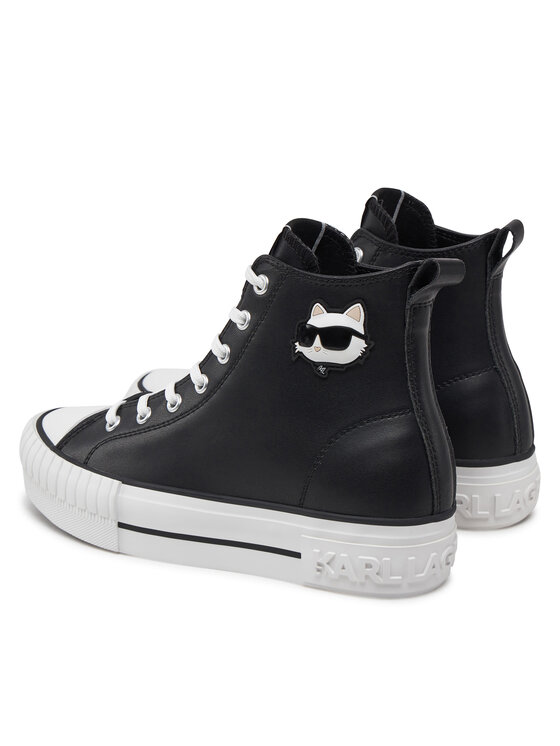 KARL LAGERFELD KARL LAGERFELD Tenisice Kampus Max KL60445T Crna