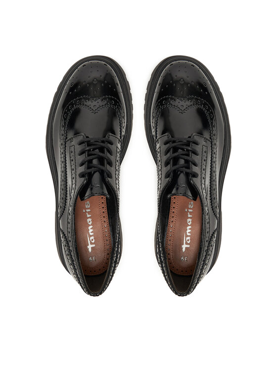 Tamaris Tamaris Oxfords 1-23619-45 Nero