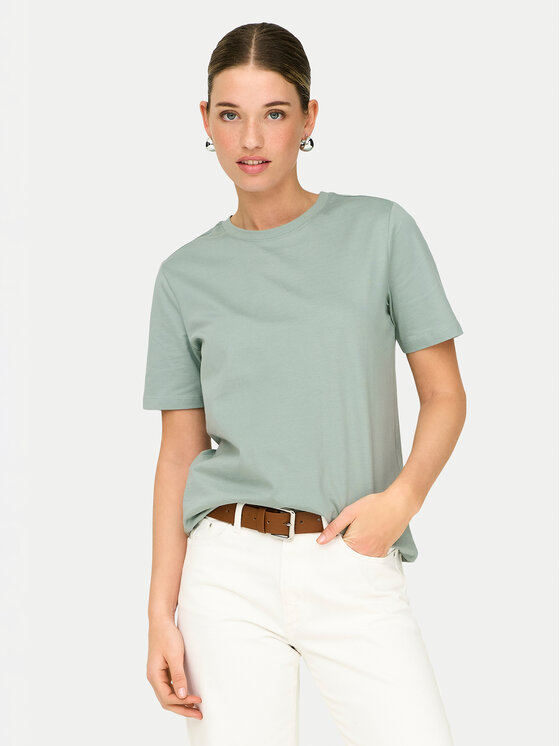 ONLY ONLY Majica Freja 15367970 Zelena Regular Fit