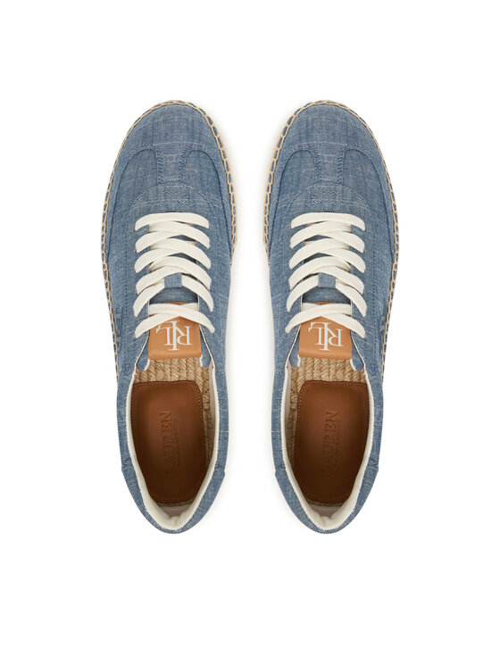 LAUREN RALPH LAUREN LAUREN RALPH LAUREN Espadryle 802P10497001 Niebieski