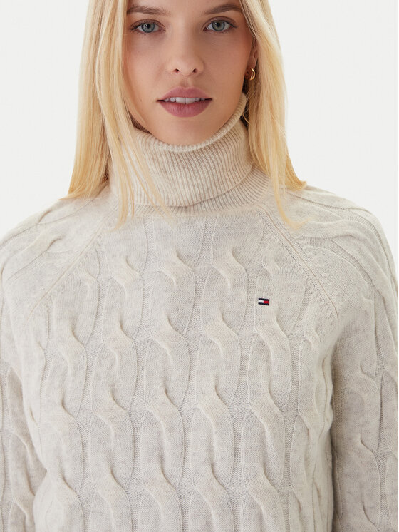Tommy Hilfiger Tommy Hilfiger Ζιβάγκο WW0WW46791 Μπεζ Regular Fit