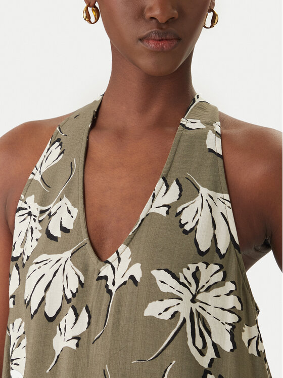 Vero Moda Vero Moda Letné šaty Jennifer 10341973 Zelená Regular Fit