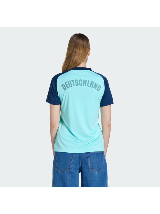 adidas adidas Koszulka techniczna 161568 Turkusowy Slim Fit