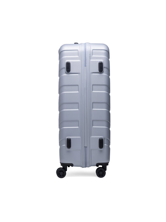 Gino Rossi Gino Rossi Didelis lagaminas GIN-L-003-05-SILVER Sidabrinė