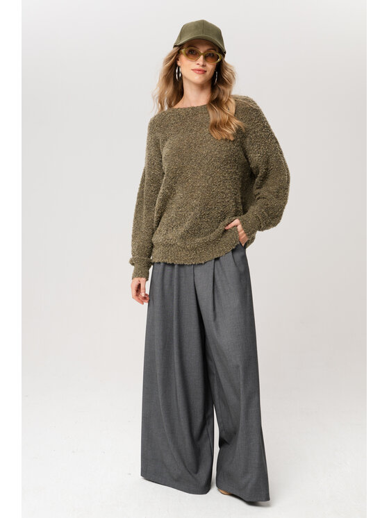 blue shadow blue shadow Sweter Bonzay Khaki Regular Fit