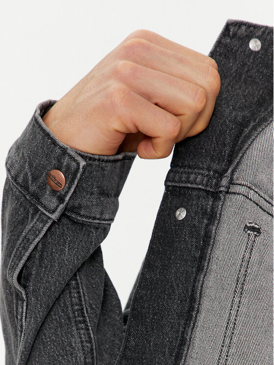 Wrangler Wrangler Τζιν μπουφάν 112350179 Γκρι Regular Fit