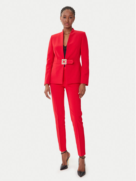 Rinascimento Rinascimento Піджак CFC0126208003 Червоний Slim Fit