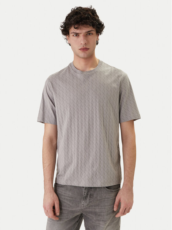 Armani Exchange Armani Exchange Póló XM001228 AF10356 M8315 Szürke Regular Fit