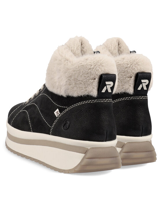 Rieker Rieker Gležnjarji W0961-00 Črna