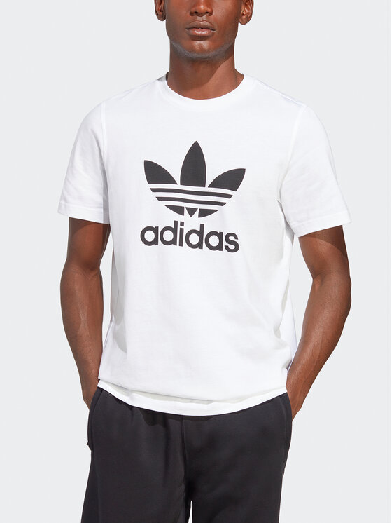 White trefoil top t shirt