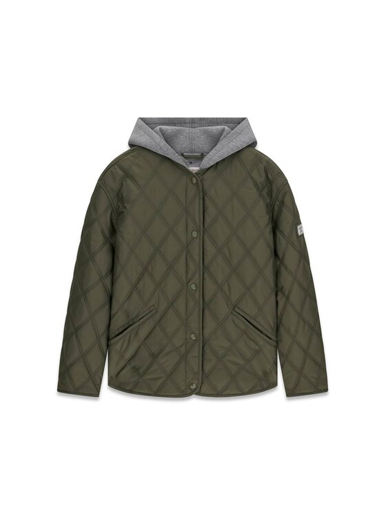 Guess Guess Bunda pro přechodné období 183490 Zelená Classic Fit
