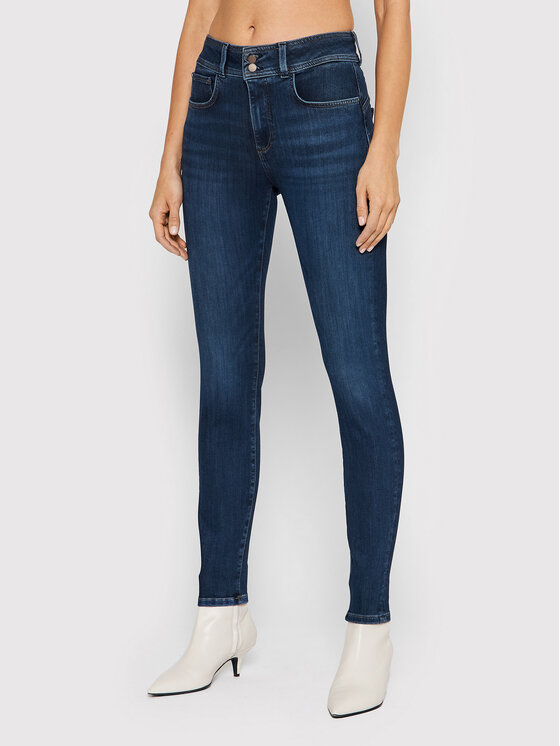 Jeans W2RA34 D4KM1 Blu scuro Shaped Fit