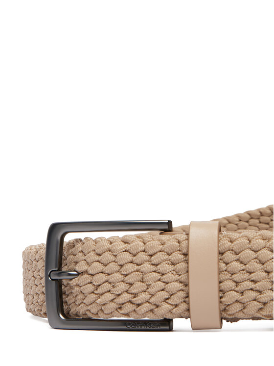 Calvin Klein Calvin Klein Pásek Casual Pin Buckle 35Mm Fixed - LV04D7088G Béžová