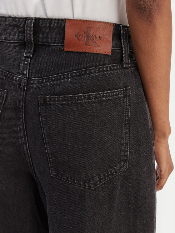 Calvin Klein Jeans Calvin Klein Jeans Jeansy LV047E627G Czarny Barrel Fit