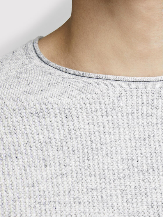 Jack & Jones Jack & Jones Sweter Hill 12157321 Szary Regular Fit