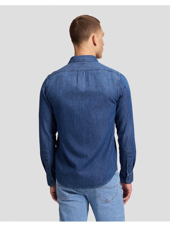 Lee Lee Koszula SURE SHIRT Niebieski Regular Fit