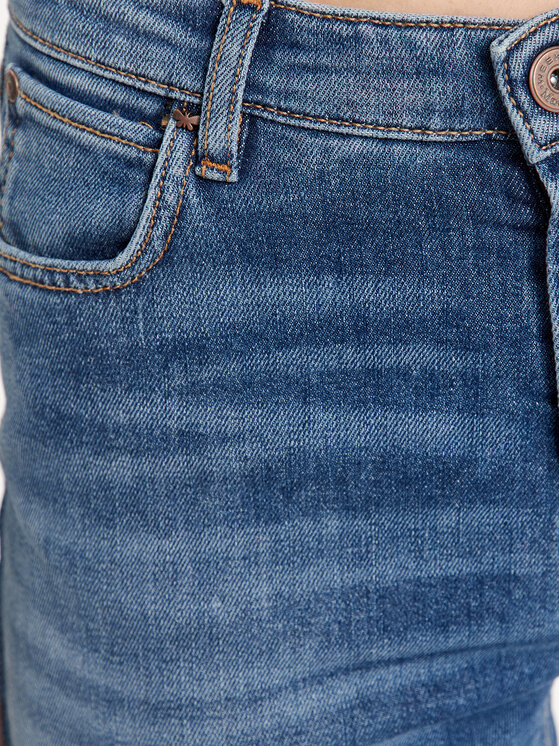 Weekend Max Mara Weekend Max Mara Jeans hlače Skipper 2351860433650 Modra Cropped Fit