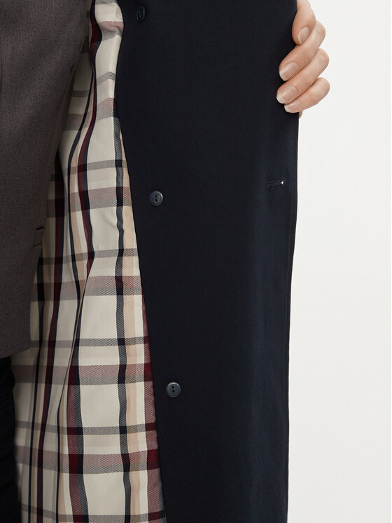 Tommy Hilfiger Tommy Hilfiger Trenčas WW0WW38947 Tamsiai mėlyna Regular Fit