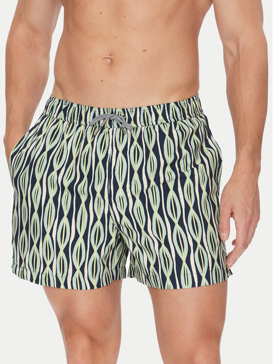 Mustang Pantaloni scurți pentru înot Oceanside 1016477 Colorat Regular Fit