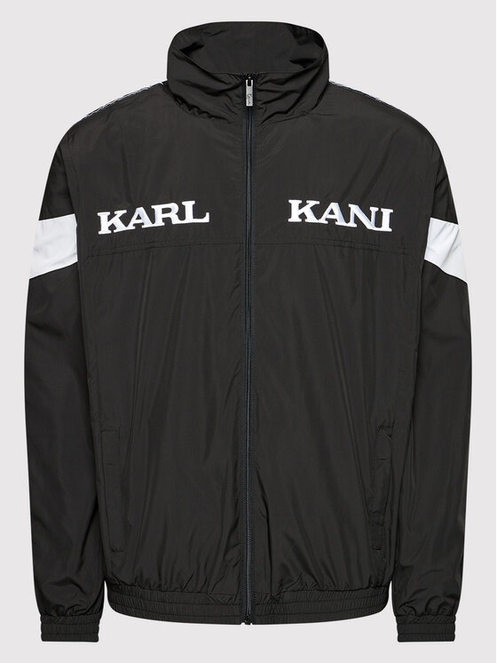 Karl Kani Karl Kani Демісезонна куртка Retro Tape 6086924 Чорний Regular Fit
