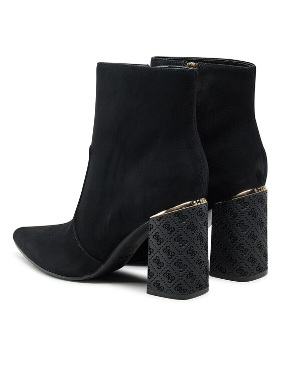 Guess Guess Botine Frenkie FLFFRE LEP10 Negru