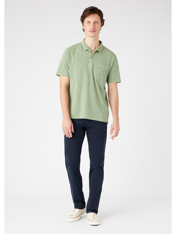 Wrangler Wrangler Pantaloni di tessuto GREENSBORO Blu Straight Fit
